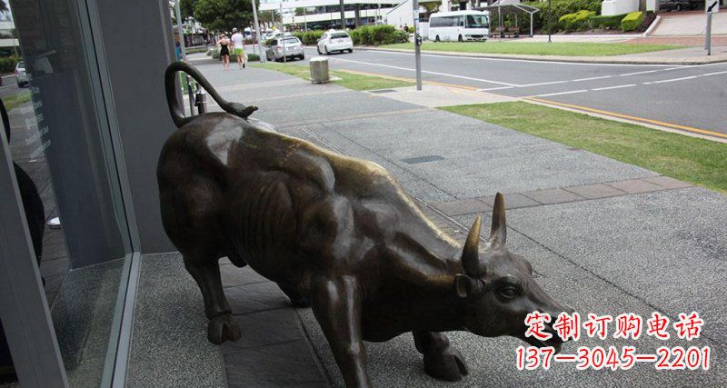 潍坊街边特色动物铜雕,精雕细琢,立体逼真