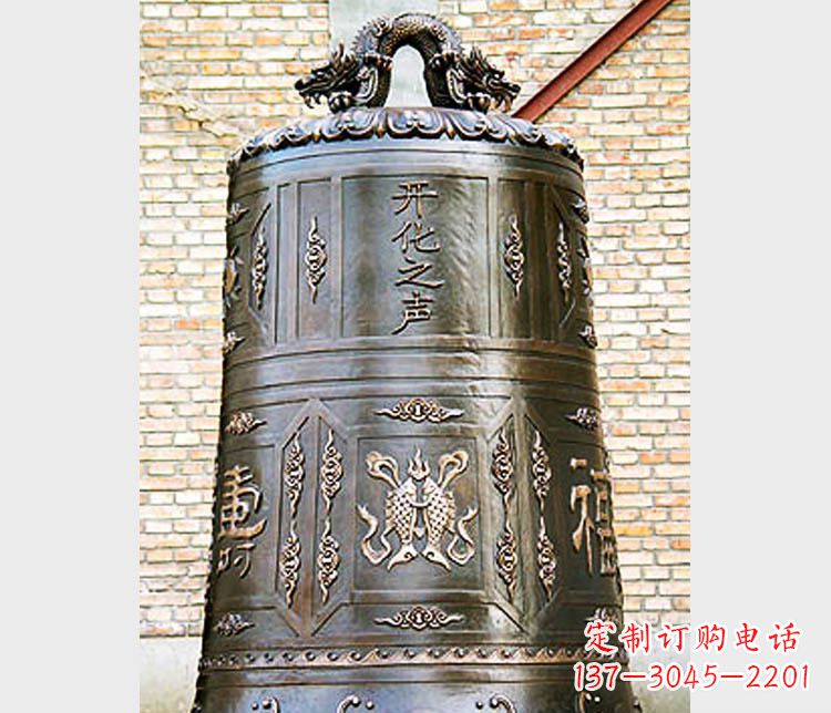 潍坊金光寺景观铜钟—让你的家园完美演绎传统韵味