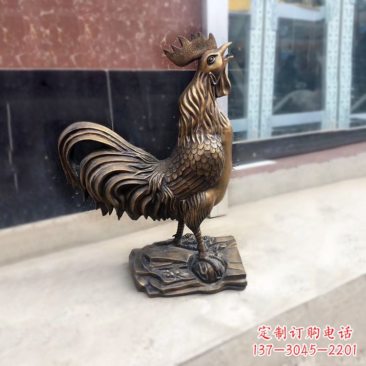 潍坊中领雕塑出品的精美纯铜动物雕塑，是一款具…