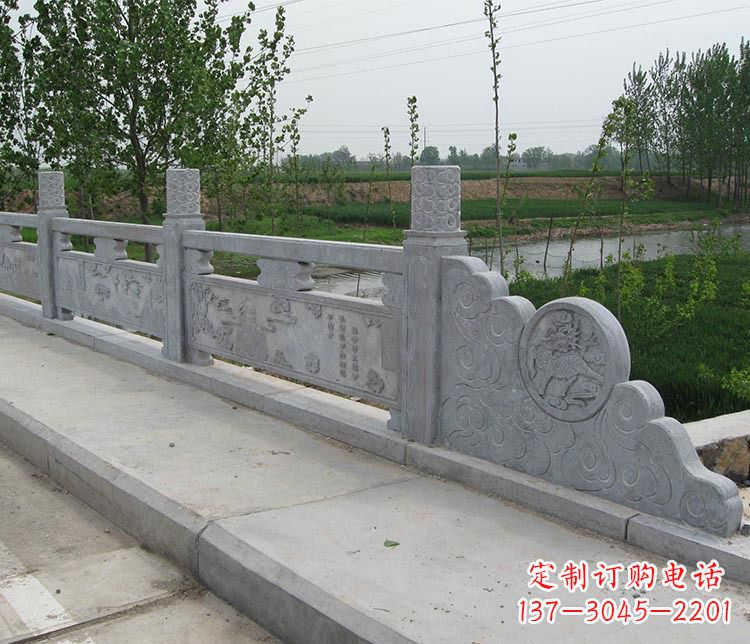潍坊中领雕塑-展示景区石栏板雕塑