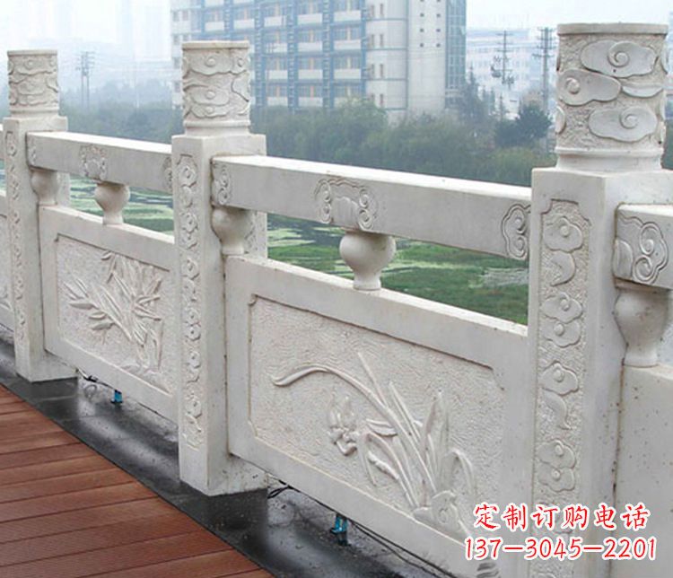 潍坊精巧雕刻,优质大理石栏板石雕