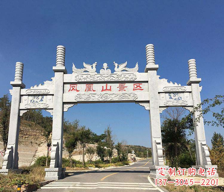 潍坊中领雕塑:高质量牌坊石雕