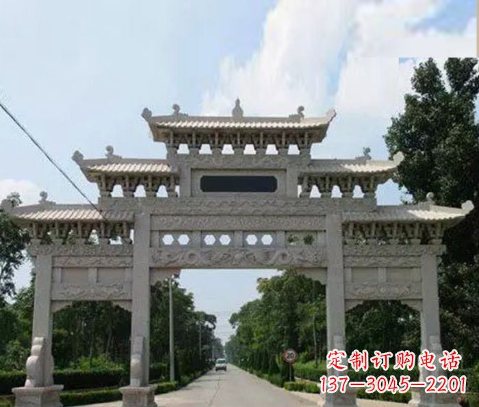 潍坊高品质牌坊石雕,专为客户量身定制