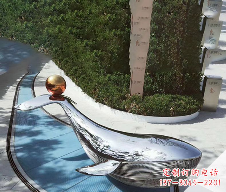潍坊镜面不锈钢海豚,一种质感的诠释