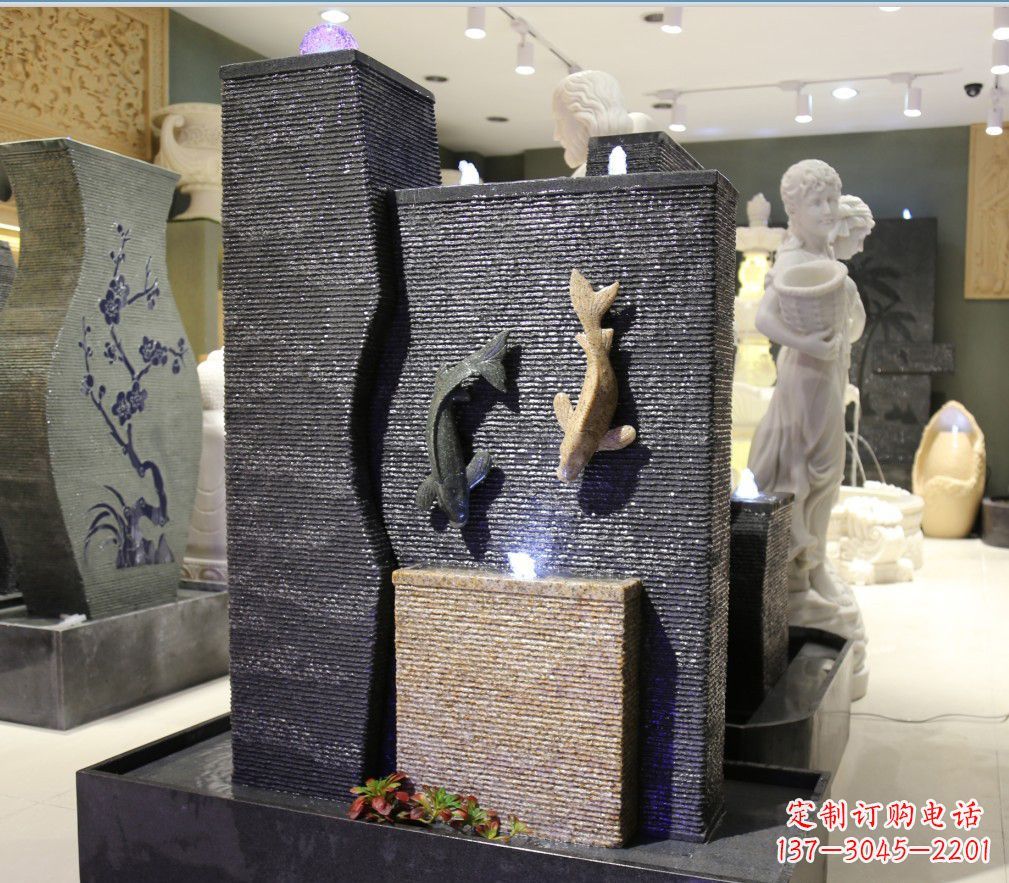 潍坊九龙太子石雕喷泉