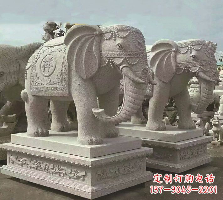 潍坊中领雕塑-大象雕塑定制