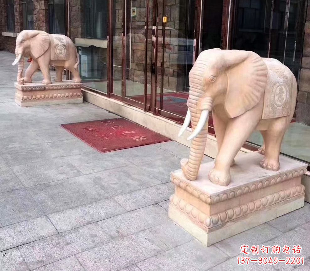 潍坊中领雕塑--精美大象雕塑