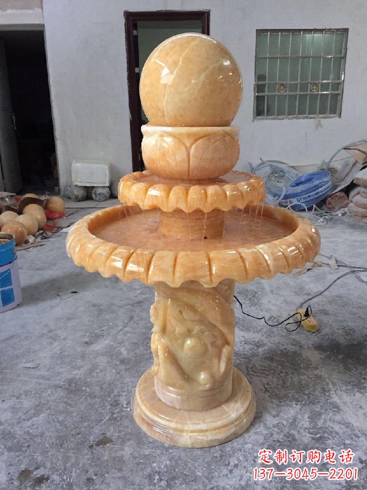 潍坊品位客厅的福气——风水球雕塑