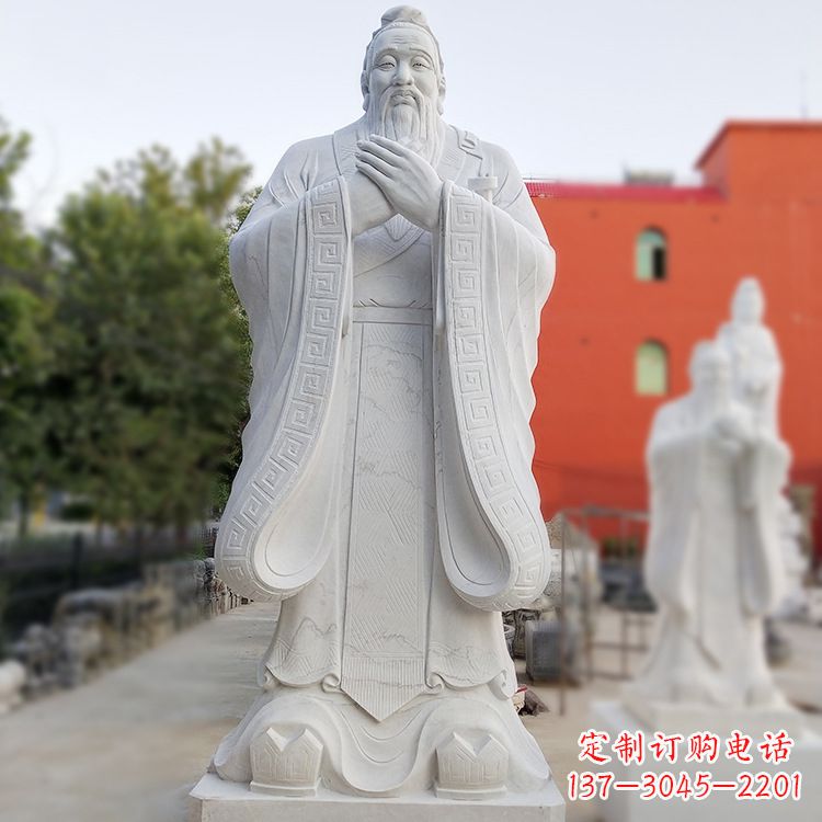 潍坊中领雕塑精心打造的精美孔子雕塑，为您打造…