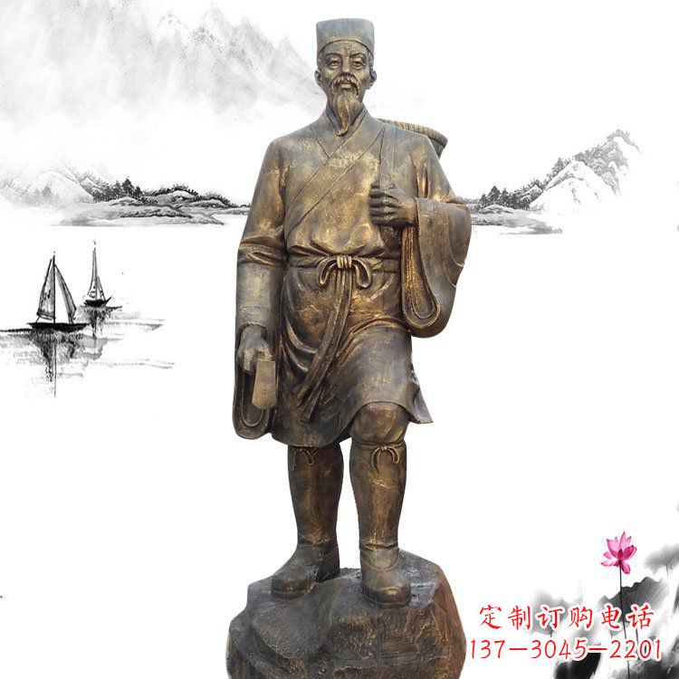 潍坊精美李时珍雕塑，为您的生活增添更多艺术色彩