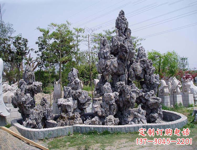 潍坊用心雕刻，灵璧石奇石假山雕塑