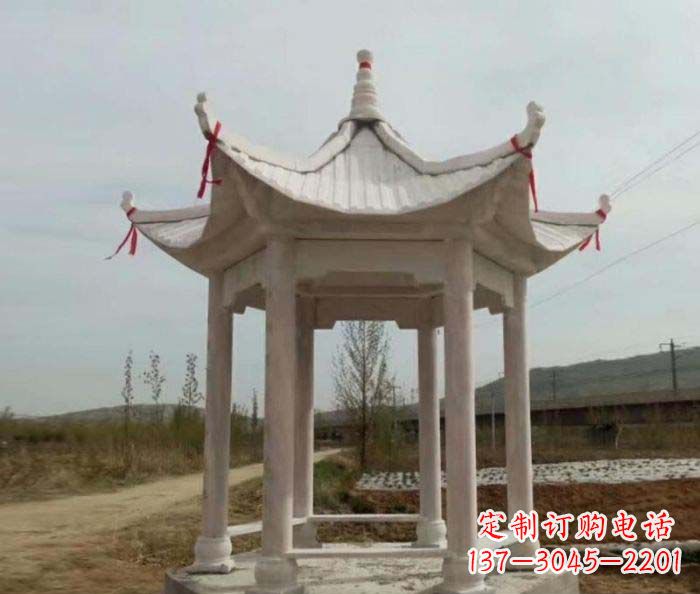 潍坊凉亭雕塑定制--领雕塑
