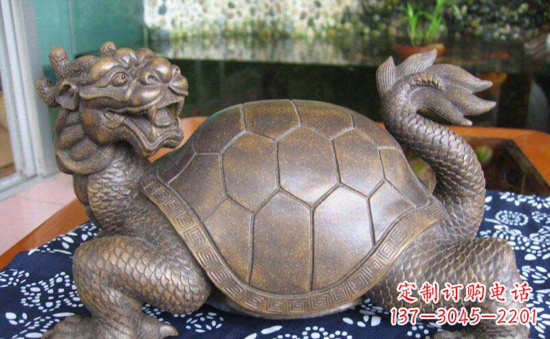 潍坊龙龟古代神兽铜雕
