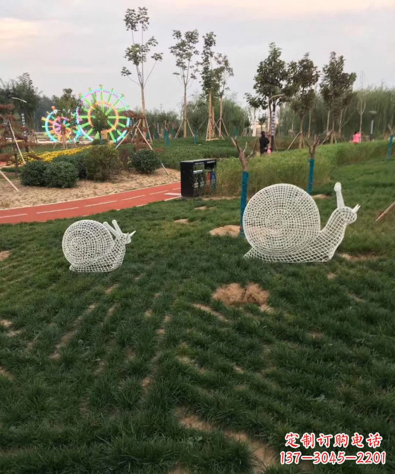 潍坊镂空不锈钢蜗牛雕塑