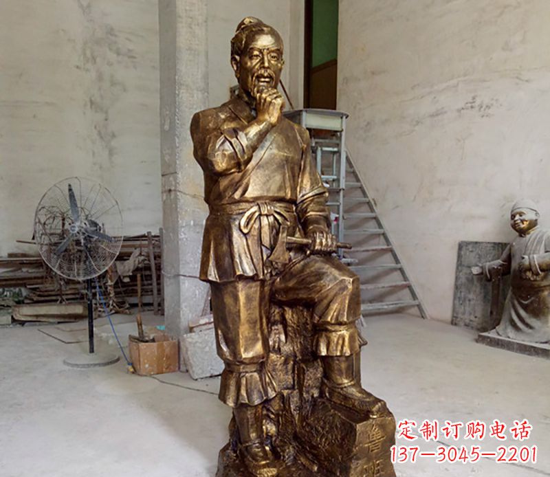 潍坊鲁班铜雕