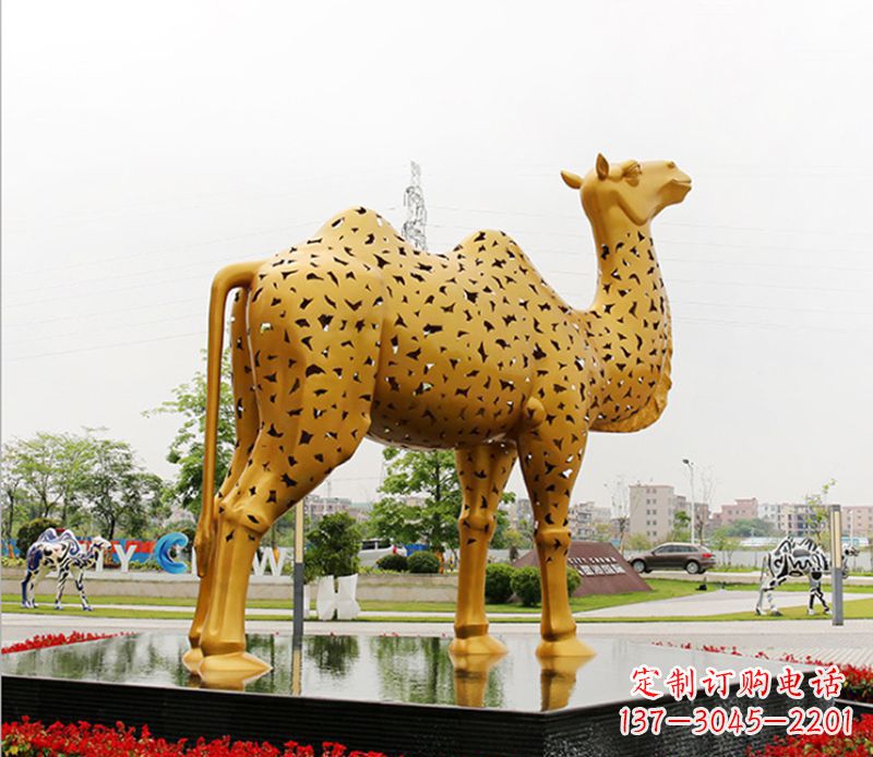 潍坊骆驼广场雕塑