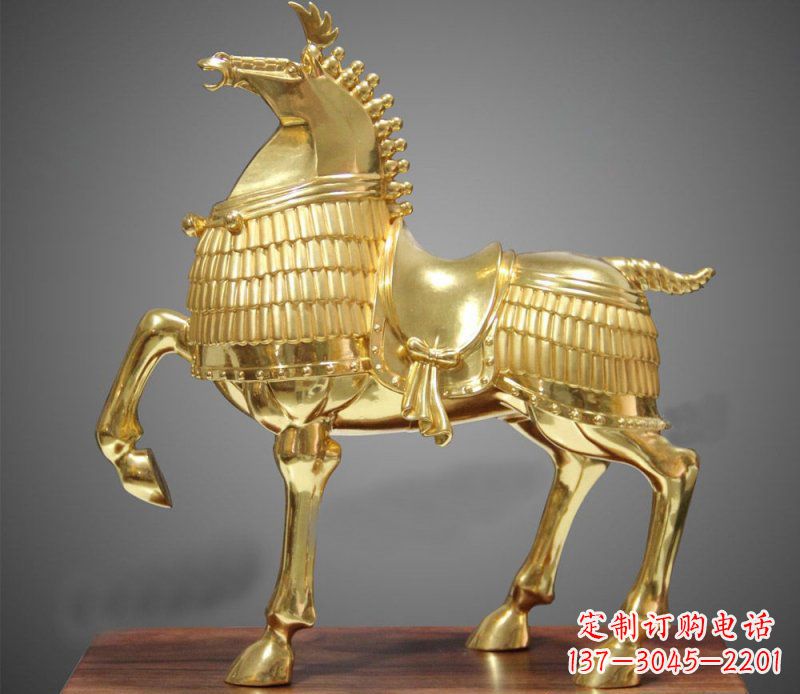 潍坊马公园动物铜雕让您的生活充满动态