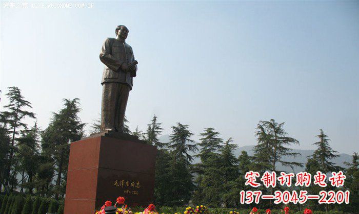 潍坊定制雕塑之毛主席铜雕