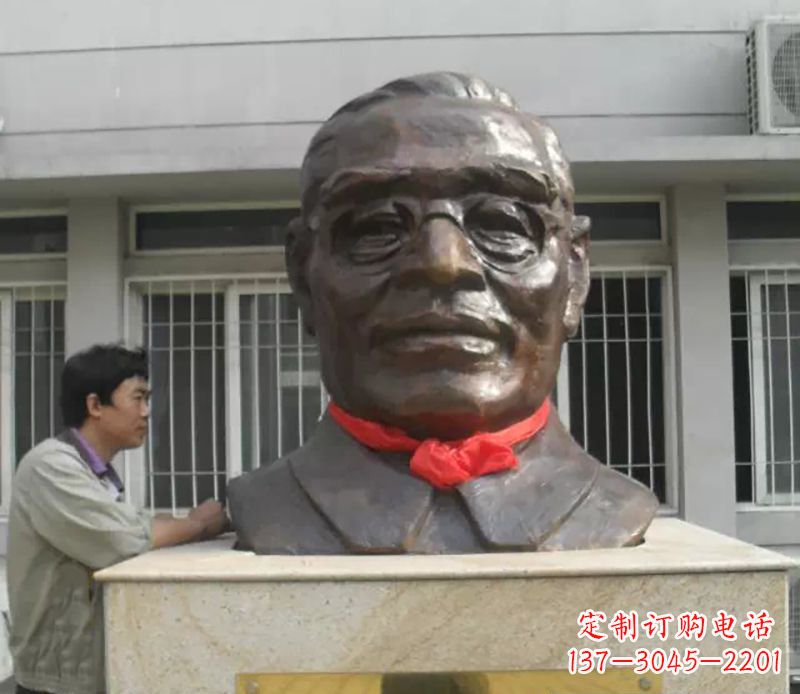 潍坊高清铜雕头像，精致细腻，让你的珍贵回忆永流传