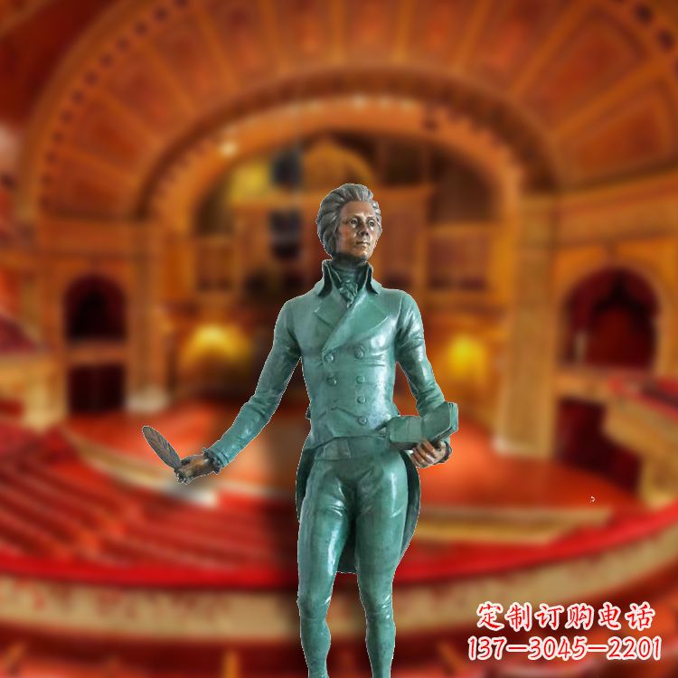 潍坊立体雕刻莫扎特,享受难忘的音乐之旅