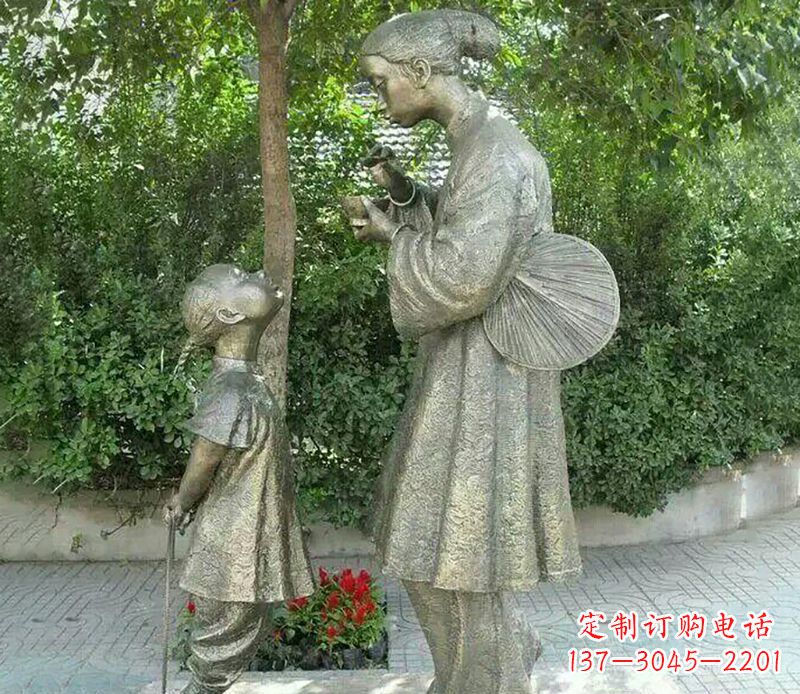 潍坊用浓浓母爱温暖心中的母亲雕塑