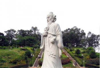 潍坊张仲景石雕雕塑，精工细作，传承古代文化