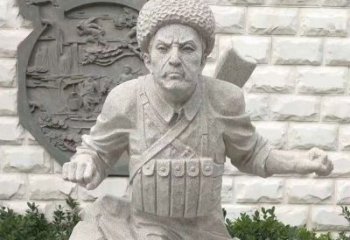 潍坊黄继光雕塑，传承着历史的经典
