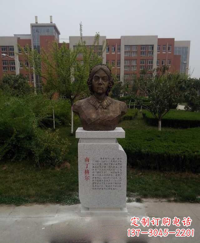 潍坊南丁格尔头像铜雕