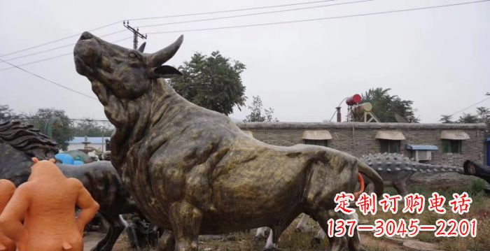 潍坊令人惊叹的牛铜雕塑