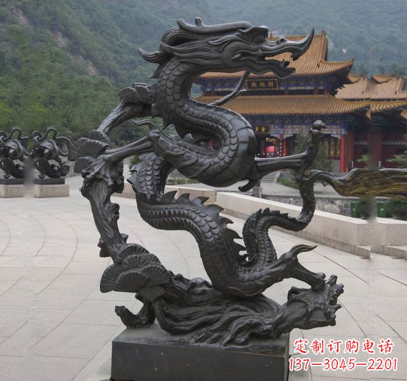 潍坊盘龙铜雕