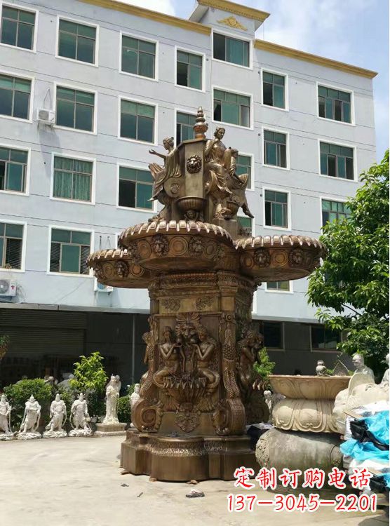 潍坊喷泉铸铜雕塑