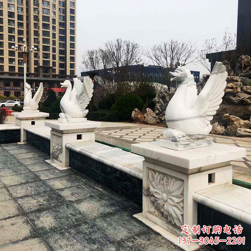潍坊中领雕塑提供最高质量的天鹅雕塑定制服务。…