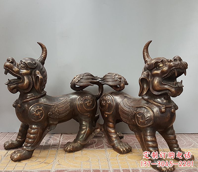 潍坊传统工艺:貔貅雕塑