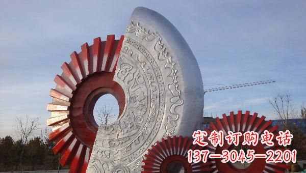 潍坊中领雕塑:螺旋雕塑,优雅静谧的力量