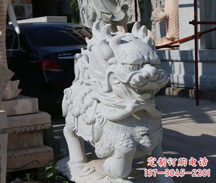 潍坊精致的麒麟雕塑，艺术之美绽放世间