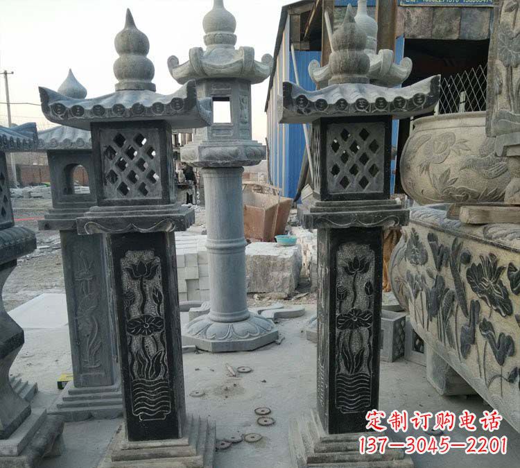 潍坊青石古代照明石灯