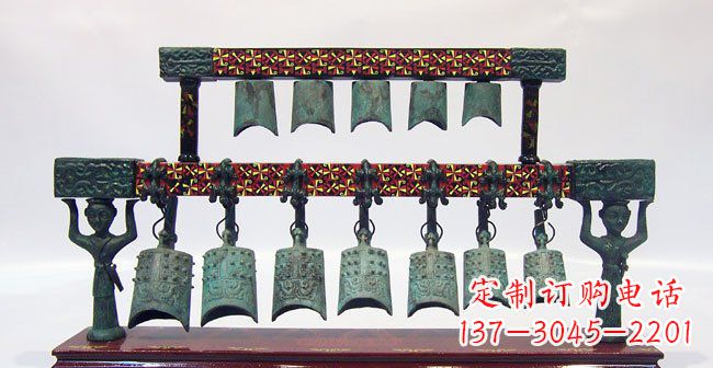 潍坊青铜编钟古代乐器雕塑