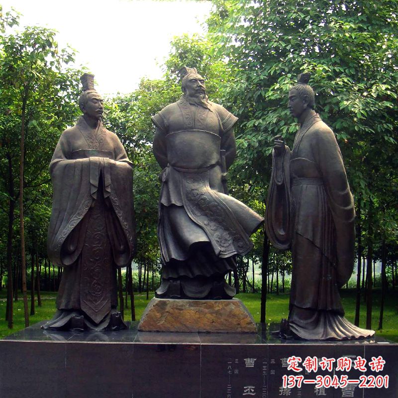 潍坊精美曹丕雕塑,彰显伟绩!