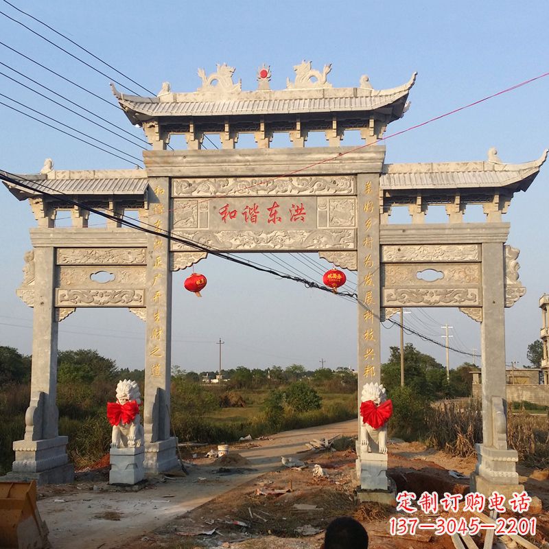 潍坊让你爱上石牌坊雕塑