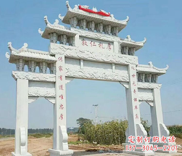 潍坊牌坊石雕,装点你的生活