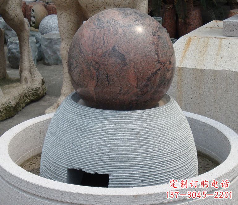 潍坊沙岩喷泉雕塑