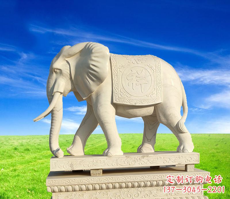 潍坊来自中领雕塑的精美大象雕塑