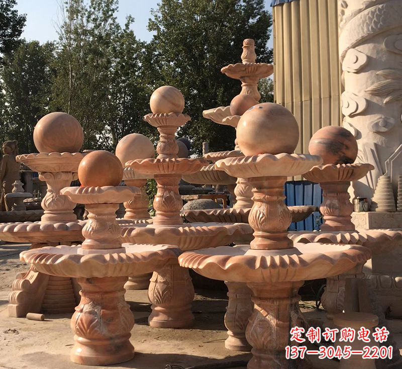 潍坊精致而优雅的深圳风水球雕塑