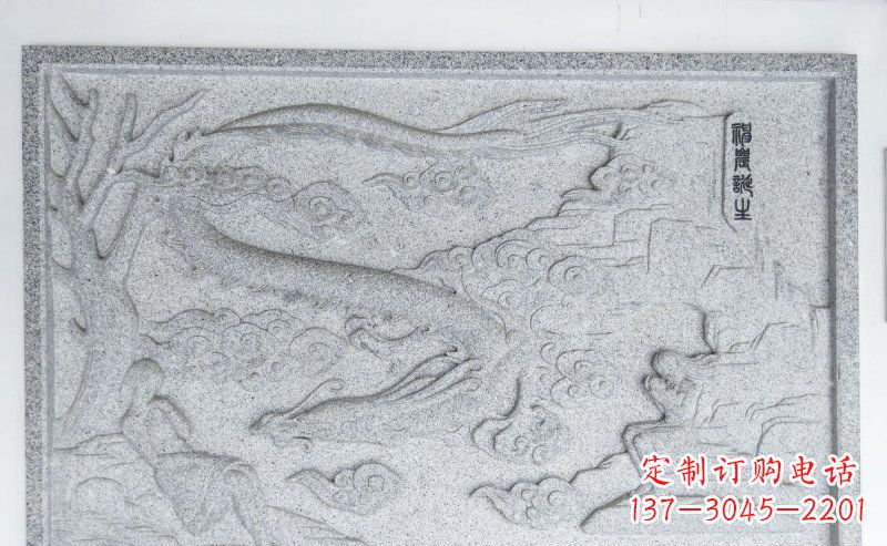 潍坊大理石龙雕塑,神有其形