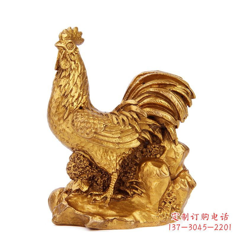 潍坊中领雕塑的铸铜鎏金动物雕塑