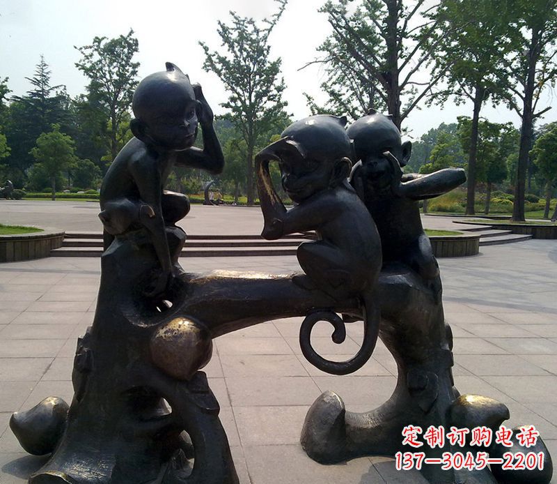 潍坊十二生肖兽首铜雕