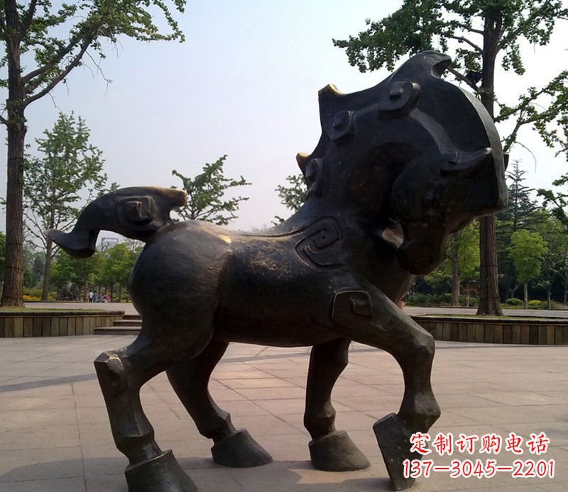 潍坊中领雕塑的十二生肖铜雕塑是一款独具特色的…