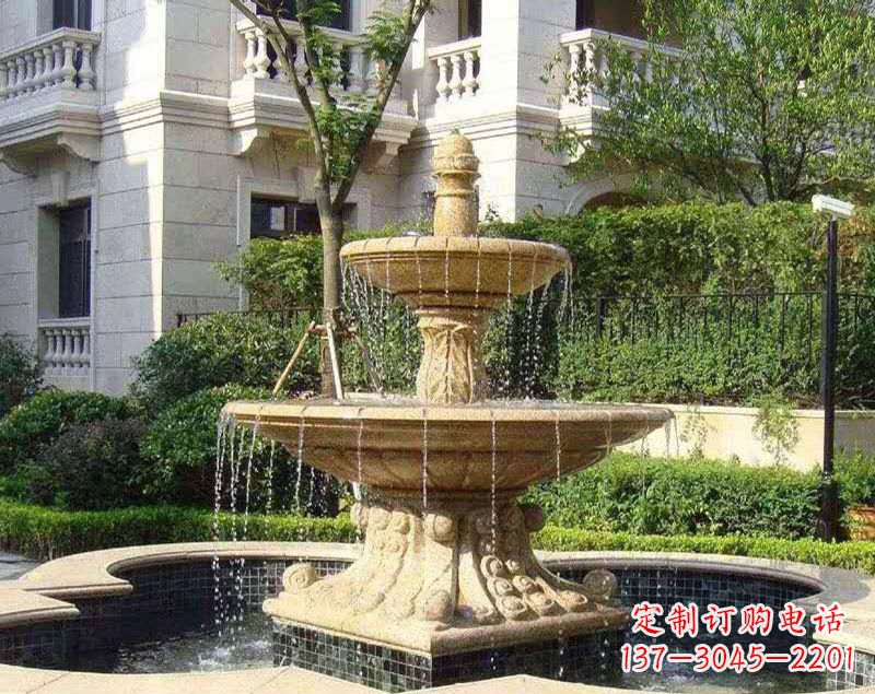 潍坊美轮美奂的喷泉雕塑