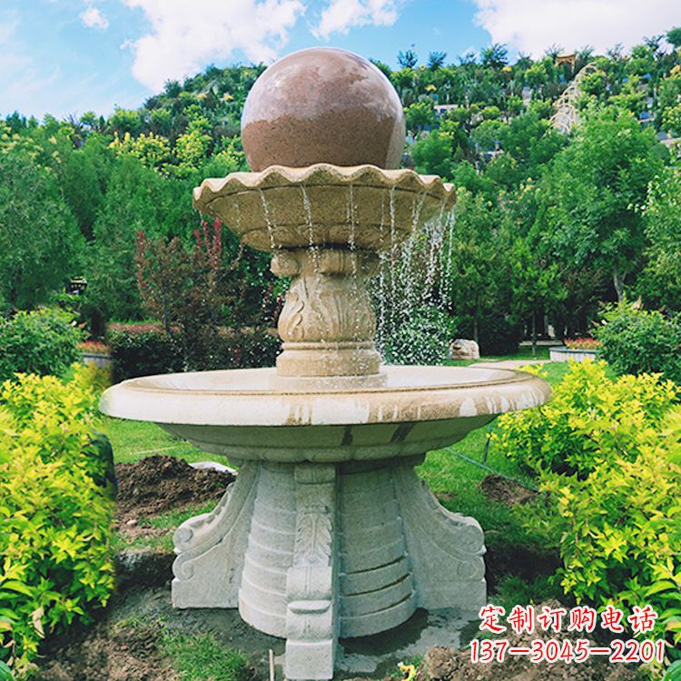 潍坊中领雕塑提供高品质的城市喷泉石雕雕塑,是…