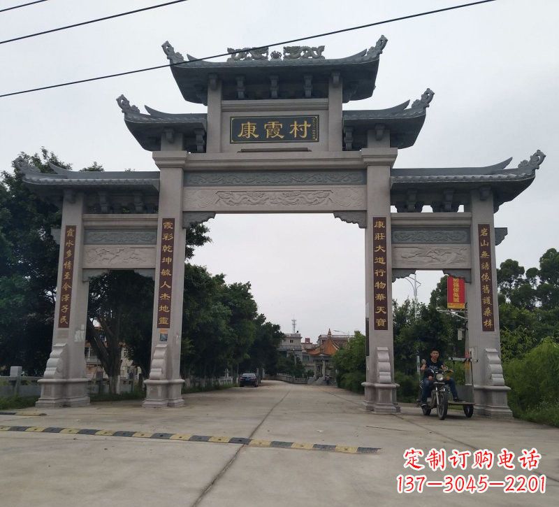 潍坊石雕牌坊雕塑——让传统文化长存于时光